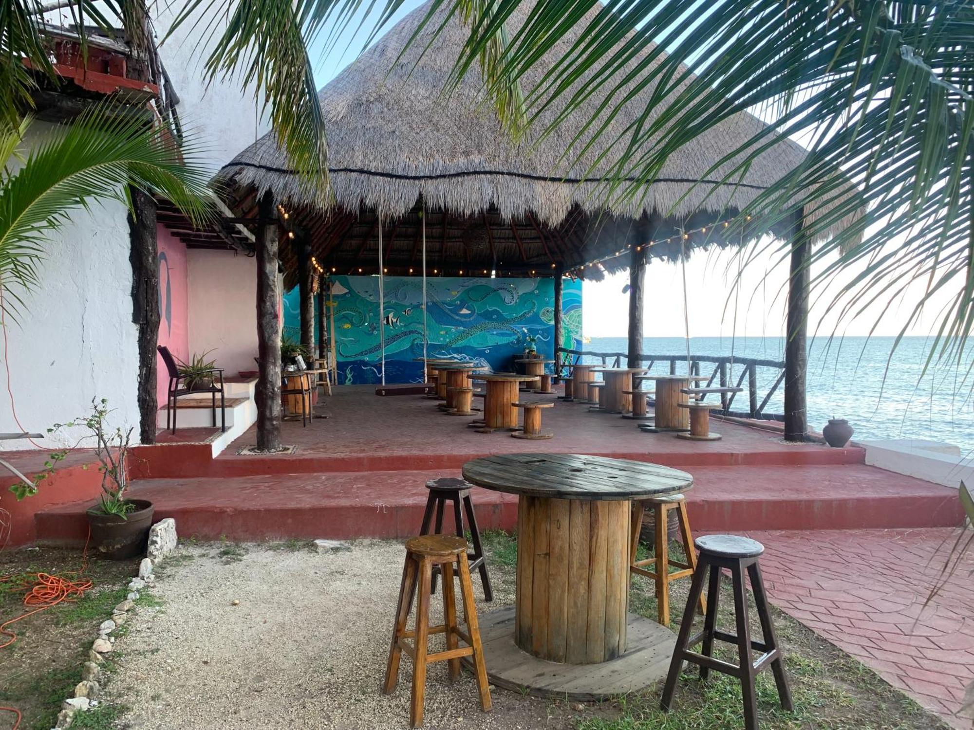Casa Caribe Канкун Екстериор снимка Beach bar in Akumal